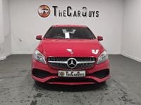 Used Mercedes A160 AMG line 102 HP (75 kW) 2018 Red Hatchback