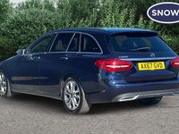 Used Mercedes C200 Premium 184 HP (135 kW) 2017 Blue Estate