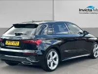 Used Audi A3 S-Line 110 HP (80 kW) 2023 Black Sedan