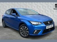 Used Seat Ibiza SE 94 HP (69 kW) 2023 Blue Hatchback