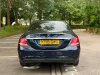 Used Mercedes C220 SE 2016 Blue Sedan