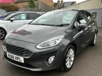 Used Ford Fiesta Titanium 100 HP (73 kW) 2018 Grey Hatchback