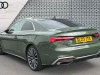 Used Audi A5 S-Line 150 HP (110 kW) 2023 Green Coupe