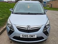 Used Vauxhall Zafira Tourer SRi 2015 Metallic frost blue MPV