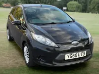 Used Ford Fiesta 96 HP (70 kW) 2010 Black Hatchback
