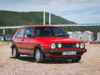 Used VW Golf II GTI 137 HP (100 kW) 1989 Red Hatchback
