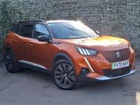 Used Peugeot e-2008 GTi 100 kW (136 HP) 2021 Orange SUV