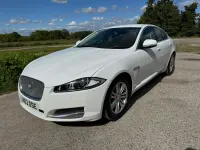 Gebraucht Jaguar XF Luxury 163 PS (119 kW) 2013 Weiß Limousine