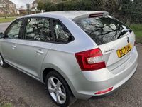 Used Skoda Rapid SE 90 HP (66 kW) 2016 Silver Hatchback