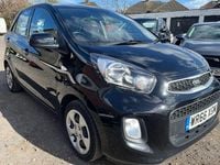 Używany Kia Picanto Air 66 KM (48 kW) 2016 Czarny Hatchback