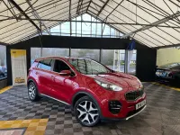 Used Kia Sportage GT-Line 177 HP (130 kW) 2016 Red SUV
