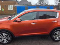 Used Kia Sportage 115 HP (84 kW) 2014 Orange SUV