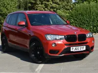 Used BMW X3 Performance 190 HP (139 kW) 2015 Red SUV