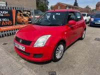 Used Suzuki Swift GL 92 HP (67 kW) 2008 Red Hatchback