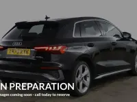 Used Audi A3 e-tron S-Line 204 HP (150 kW) 2021 Black Hatchback