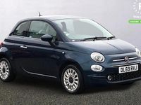 Used Fiat 500 Lounge 69 HP (50 kW) 2019 Blue Hatchback
