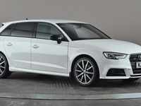 Used Audi A3 Black Edition 150 HP (110 kW) 2019 White Sedan