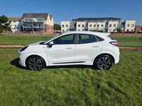 Used Ford Puma ST-Line 155 HP (114 kW) 2021 Frozen white SUV