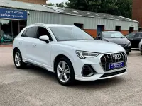 Used Audi Q3 S-Line 150 HP (110 kW) 2019 White SUV