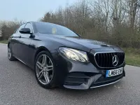 Used Mercedes E220 AMG line 2016 Black Sedan