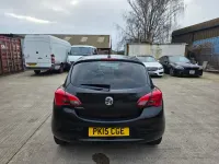 Used Vauxhall Corsa Design Edition 70 HP (51 kW) 2015 Black Hatchback