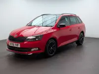 Used Skoda Fabia Monte Carlo 110 HP (80 kW) 2016 Red Estate