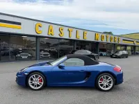 Used Porsche Boxster 315 HP (231 kW) 2012 Blue Cabriolet