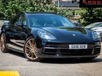Used Porsche Panamera 325 HP (239 kW) 2018 Black Hatchback