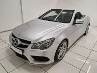 Second-hand Mercedes E250 AMG line 204 CP (150 kW) 2015 Argintiu Cabrio