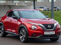 Used Nissan Juke Tekna 114 HP (83 kW) 2023 Fuji sunset red SUV