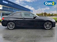 Used BMW 218 Sport Line 147 HP (108 kW) 2017 Black Coupe