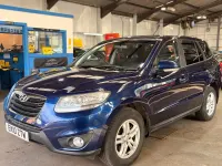 Used Hyundai Santa Fe Style 197 HP (144 kW) 2010 Blue SUV