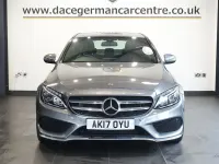 Used Mercedes C220 AMG line 170 HP (125 kW) 2017 Grey Sedan