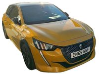 Used Peugeot 208 GT-line 130 HP (95 kW) 2020 Yellow Hatchback