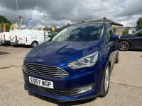 Used Ford C-MAX Titanium X 120 HP (88 kW) 2017 Blue MPV