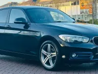 Used BMW 118 Sport Line 136 HP (100 kW) 2015 Black Hatchback