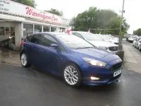 Used Ford Focus ST-Line 150 HP (110 kW) 2017 Blue Hatchback