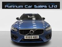 Used Volvo V90 R-Design 190 HP (139 kW) 2019 Blue Estate