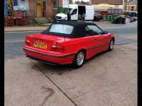 Used BMW 318 Cabriolet 115 HP (84 kW) 1996 Red Cabriolet