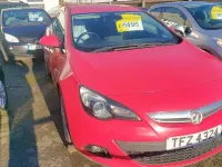 Used Vauxhall Astra GTC Sport 108 HP (79 kW) 2014 Red Hatchback