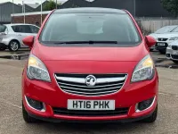 Used Vauxhall Meriva 120 HP (88 kW) 2016 Red MPV