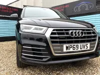 Używany Audi Q5 S-Line 190 KM (139 kW) 2019 Czarny SUV