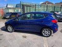 Used Ford Fiesta Zetec 100 HP (73 kW) 2017 Blue Hatchback