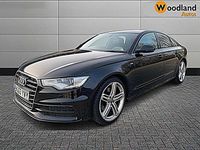 Used Audi A6 S-Line 2013 Black Sedan