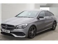 Used Mercedes CLA220 AMG line 177 HP (130 kW) 2016 Grey Coupe