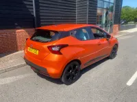 Used Nissan Micra Acenta 90 HP (66 kW) 2017 Orange Hatchback