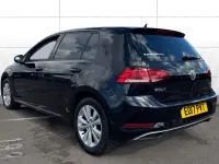 Used VW Golf VII SE 115 HP (84 kW) 2017 Black Hatchback