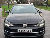 Used VW Golf VII SE 110 HP (80 kW) 2017 Black Hatchback
