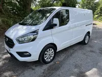 Used Ford Transit Custom Limited 130 HP (95 kW) 2021 White Van
