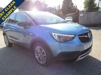 Used Vauxhall Crossland X SRi 83 HP (61 kW) 2020 Blue SUV